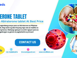 Affordable Abiraterone Tablets Online in the Philippines - Buy from LetsMeds