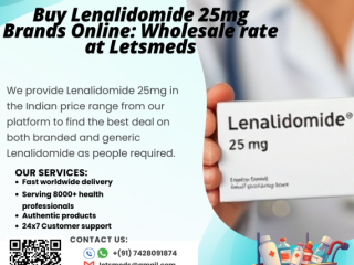 Buy Lenalidomide Brands Online in the Philippines: Wholesale rate at Letsmeds