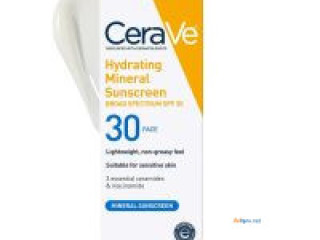 CeraVe Hydrating Mineral Sunscreen for Face