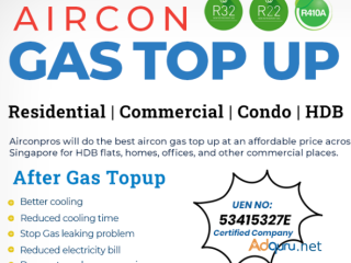 Aircon Gas Top-Up Singapore