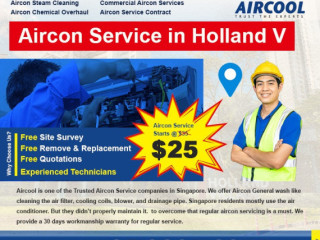 Aircon service in Holland village