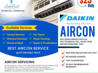 Daikin Aircon service