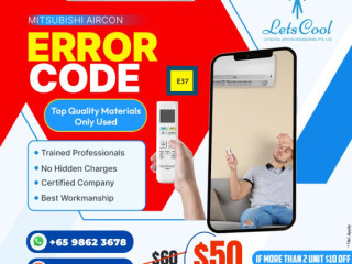Mitsubishi Aircon Error code problem singapore