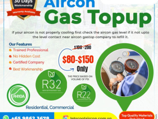 Aircon Gas topup service