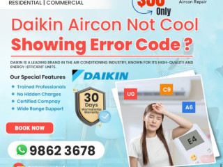 Daikin Aircon Error code