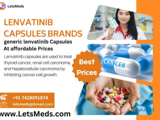 Buy Lenvatinib Capsules Online in Thailand and the Philippines at the Best Prices with LetsMeds