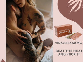 Vidalista 60 mg tablet treats erectile dysfunction in men