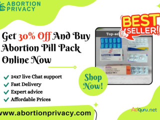 Get 30% Off And Buy Abortion Pill Pack Online Now