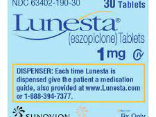 Get Lunesta 1 mg Online With Free Delivery