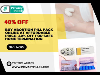 Buy Abortion Pill Pack Online at Affordable Price- 40% Off for Safe Home Termination