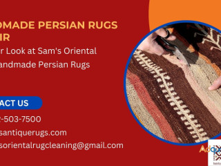 Restoring Elegance: A Closer Look at Sam's Oriental Rugs Handmade Persian Rugs Repair