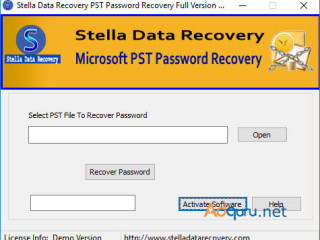 Stella pst password recovery software