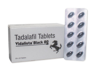 Vidalista Black 80 - Tadalafil