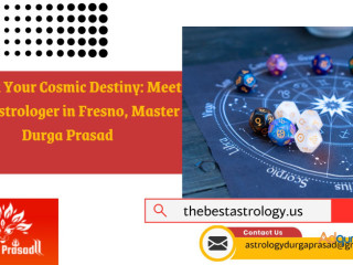 Unlock Your Cosmic Destiny: Meet Best Astrologer in Fresno, Master Durga Prasad