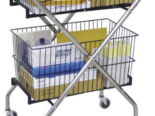 Foldable Utility Cart for Home and Office Use