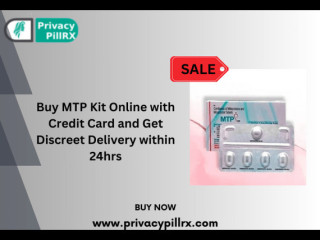 Buy MTP Kit Online with Credit Card and Get Discreet Delivery within 24hrs