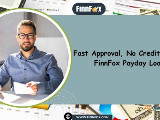 Fast Approval, No Credit Check: FinnFox Payday Loans