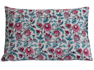 Shop Block Print Throw Pillows at Roopantaran