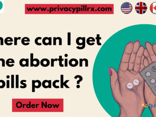 Where can I get the abortion pills pack ?