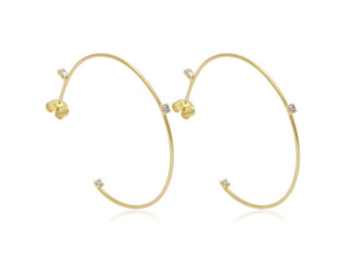 Buy Gold Hoop Earrings in Bulk