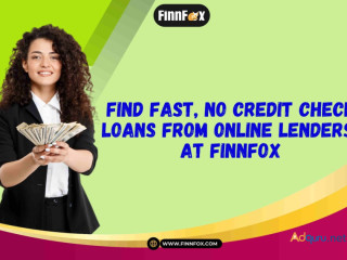 Find Fast, No Credit Check Loans from Online Lenders at FinnFox