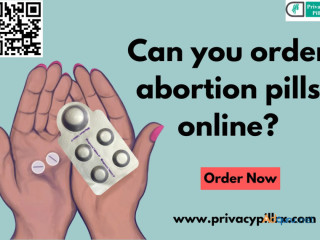 Can you order abortion pills online?