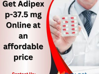 Get Adipex p-37.5 mg Online at an affordable price