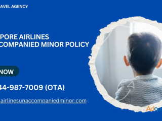 Singapore Airlines Unaccompanied Minor Policy