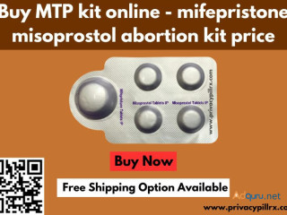 Buy mtp kit online - mifepristone misoprostol abortion kit price