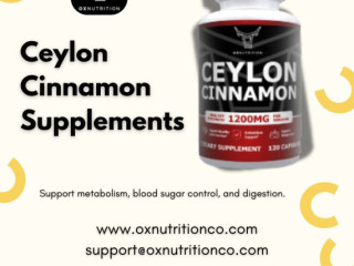 Ceylon Cinnamon Supplements – Natural Health Support