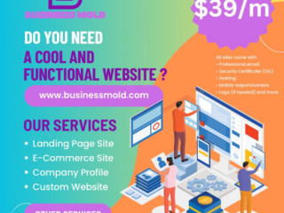 Get a Stunning Website for Just $39/month!