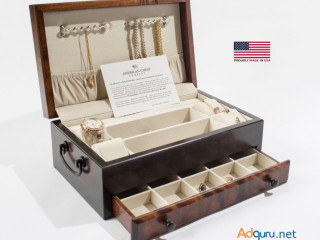 Jewelry Boxes Made in the USA: Craftsmanship You Can Trust