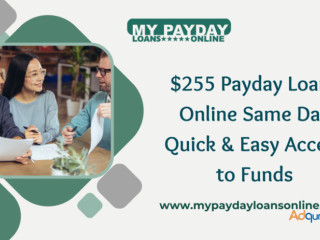 $255 Payday Loans Online Same-Day Approval Guaranteed