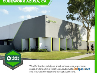 Flexible Warehouse Space at Cubework Azusa with no hidden fees