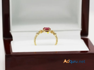 Buy Ruby Gold Diamond Ring in Dallas