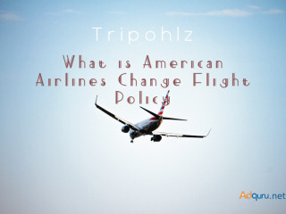 What is American Airlines Change Flight Policy?