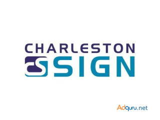 Charleston sign and banner