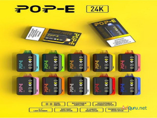 POP-E 24k 5% Disposable Device: Premium Flavor & Style