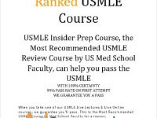 The Best & The #1 Ranked USMLE Course