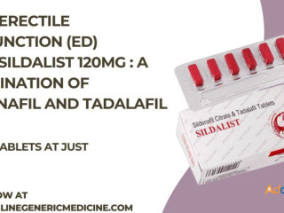 Cure Erectile dysfunction with Slidalist | Buy now only at Onlinegenericmedicine.