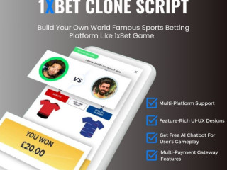 Launch Your Own High-ROI Sports Betting Platform with 1xBet Clone Script!