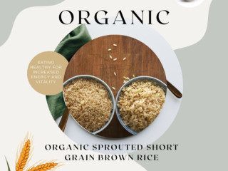 Organic Sprouted Short Grain Brown Rice