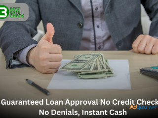 Apply for Guaranteed Loan Approval No Credit Check – Get Instant Cash