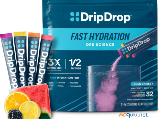 Buy DripDrop Electrolyte Powder for Fast and Effective Hydration
