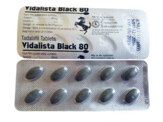Buy Vidalista Black 80mg Tablets Online at firstchoicemedss Shop