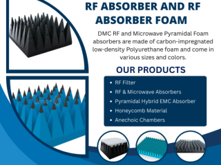 Eliminate RF Interference with Premium, Low-Cost RF Absorber Foam!