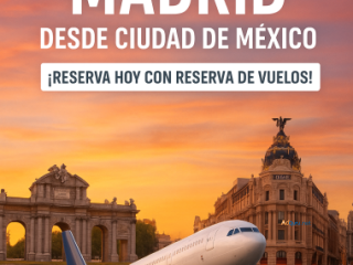 Vuelos a Madrid desde Ciudad de México