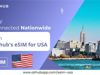Best Unlimited Data eSIM for USA Travel | Airhub