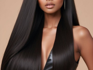 Silky Straight Hair With Closure for a Sleek, Seamless Finish