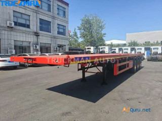 Container Semi Trailer Options: Flatbed, Skeleton, Side Loader | TRUCKMAN!!
